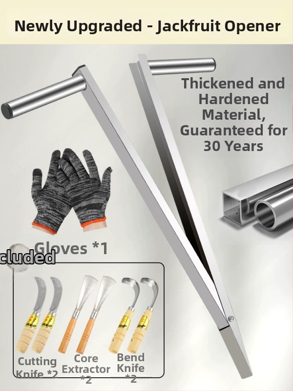 Nôž na jackfruit – nerezová oceľ, viacfunkčný nástroj na odstránenie jadra a rozdelenie ovocia
