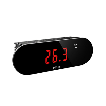 Ringder Pt-11 mini hűtőhőmérő, digitális kijelző, beépített ház, pontosság ±1°C