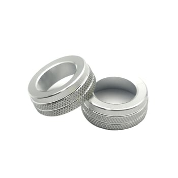 Accesoriu auto audio – aliaj de aluminiu; inel pentru butonul de control al climatizării și inel pentru oglindă; Origine: Guangdong; Personalizare disponibilă