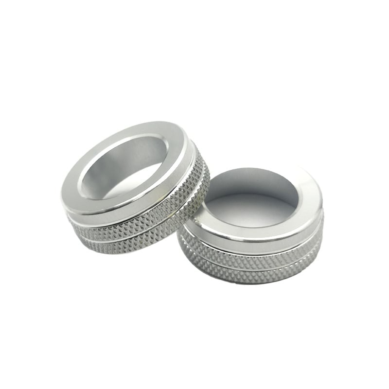 Accesoriu auto audio – aliaj de aluminiu; inel pentru butonul de control al climatizării și inel pentru oglindă; Origine: Guangdong; Personalizare disponibilă