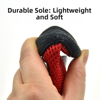 PETSOO Topánky pre psov – Na vonkajšie použitie, priedušná sieťovina, Polyester, Protišmyková a odolná podrážka