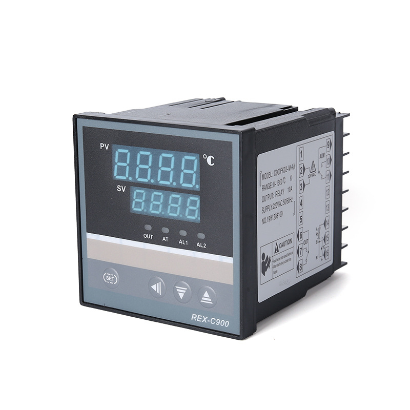 Regulator temperatură REX-C900 cu afișaj digital de înaltă precizie, anti-interferențe, 110V AC