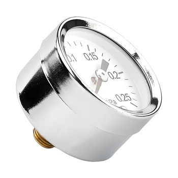 Manometru de presiune de precizie, model Y-40Z/0.25MPa, interval de măsurare 0–0.25 MPa, acuratețe 1.6, filet extern 1/8"