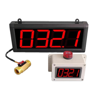 Alarmă de flux a apei și detector de debit pentru conducte de lichide, interval de măsură 36–4200 L/h