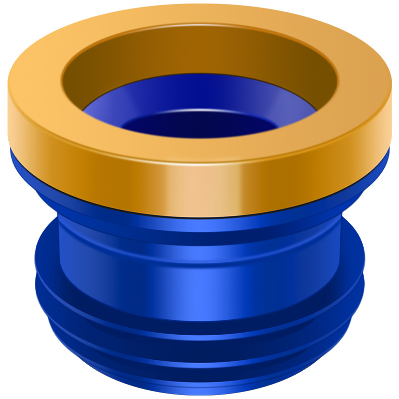 Inel de etanșare pentru flanșă de toaletă; anti miros și anti scurgeri; garnitură adezivă îngroșată; material: adeziv nano/gumă; stil: modern minimalist.
