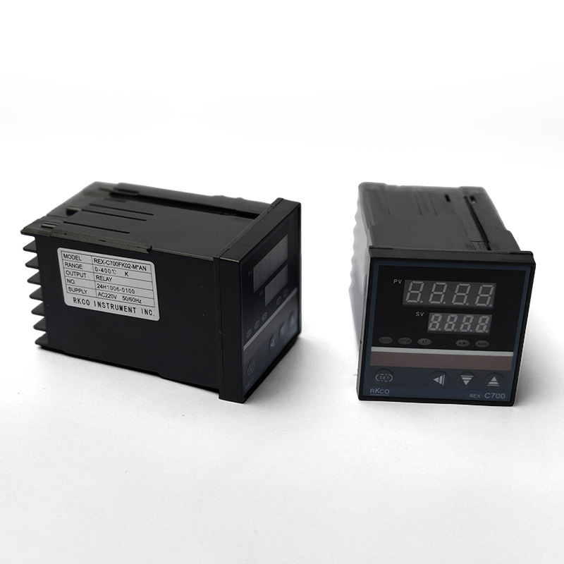 Hőmérséklet-vezérlő magas pontosságú digitális kijelzővel REX-C100-400-C700
