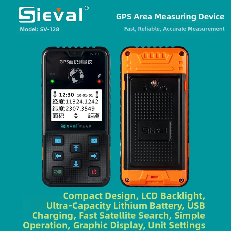 Όργανο μέτρησης επιφανείας γης Sv-118GPS, υψηλής ακρίβειας, μοντέλο Sv-118