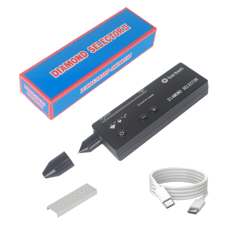 Berkem тестер за диаманти и мозанит – второ поколение, зареждаема писалка-детектор, измерител на топлопроводимостта, идентификация на диаманти и мозанит