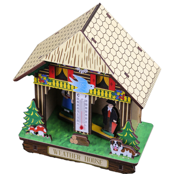 Zidni mjerač temperature i vlage za kućnu upotrebu, bez brenda