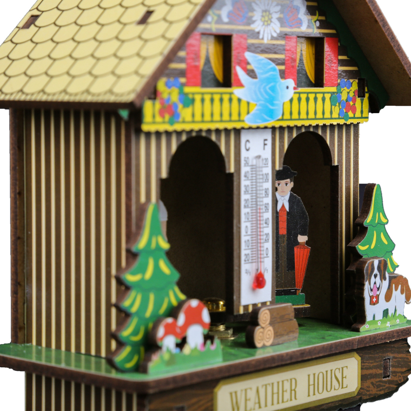 Zidni mjerač temperature i vlage za kućnu upotrebu, bez brenda