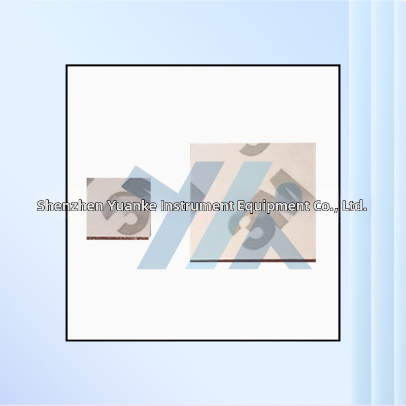 Držiak pre tester odolnosti proti oderu oceľovou vlnou: protiskluzové silikónové podložky, štvorce 1x1 cm a 2x2 cm