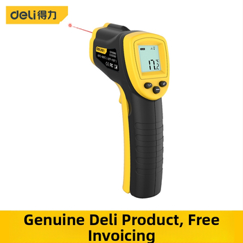 DL333380 инфрачервен термометър за индустриална употреба, цифров дисплей, време за реакция 500 ms