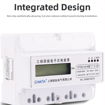 Трифазен електронен енергиен измервател с четири проводника 3Va1 — марка Ming titanium electric, модел 3Va1, код 001