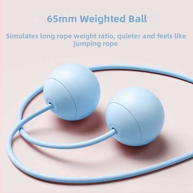 Accesoriu pentru minge mare pentru coardă de sărit fără sârmă | Material: TPR; Greutate minge: 70 g; Lungime coardă: 300 mm; Brand: Yu Point