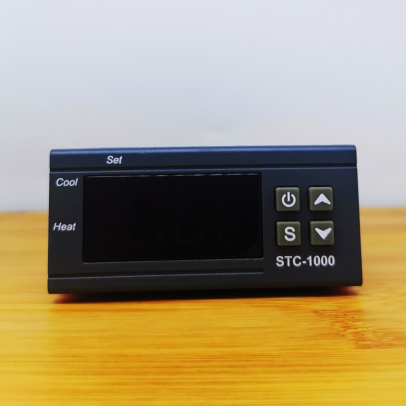 STC-1000 temperaturni regulator s digitalnim zaslonom - panelna montaža - AC 110–220V - industrijska uporaba