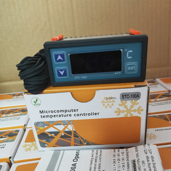 STC-100A mikroprocesorski termostat s digitalnim zaslonom za grijanje i hlađenje, ugrađena instalacija, 220V AC