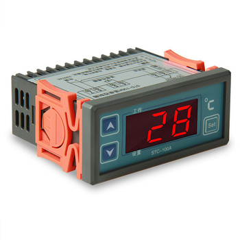 STC-100A mikroprocesorski termostat s digitalnim zaslonom za grijanje i hlađenje, ugrađena instalacija, 220V AC