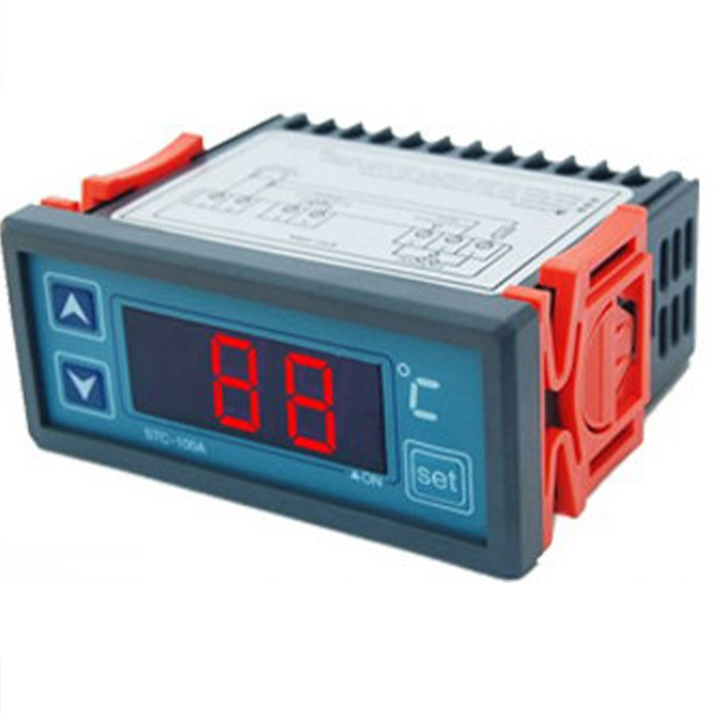 STC-100A mikroprocesorski termostat s digitalnim zaslonom za grijanje i hlađenje, ugrađena instalacija, 220V AC