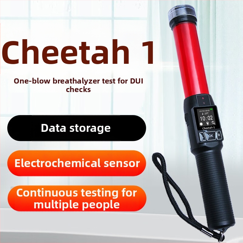 Dychový alkoholtester Keyun, model Cheetah 1, vysoká citlivosť, rýchle skenovanie, možnosť prispôsobenia