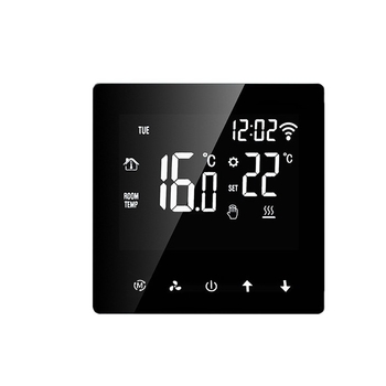 Pametni termostat za klima – panelni nosač, kontrola putem aplikacije, daljinski tajmer, glasovno upravljanje, 220V AC