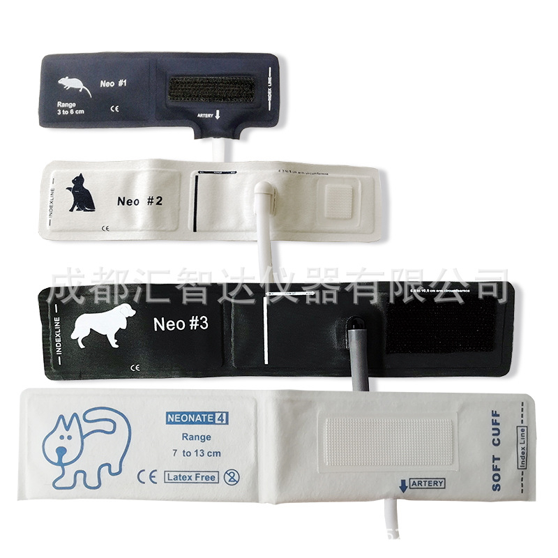 Manșetă de tensiune arterială de unică folosință pentru animale, din material nețesut, Huizhida, procesare personalizabilă