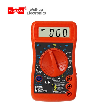 DT820D Mini Digitálny Multimeter WHDZ, CE Certifikát, Nie je Importovaný