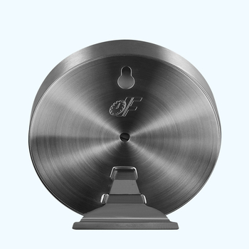 Стенно монтиран хигромер от неръждаема стомана със стрелков индикатор за температура и влажност, диапазон -30 до 60°C, 0–100% относителна влажност, точност на температурата 1°C, точност на влажността 5%