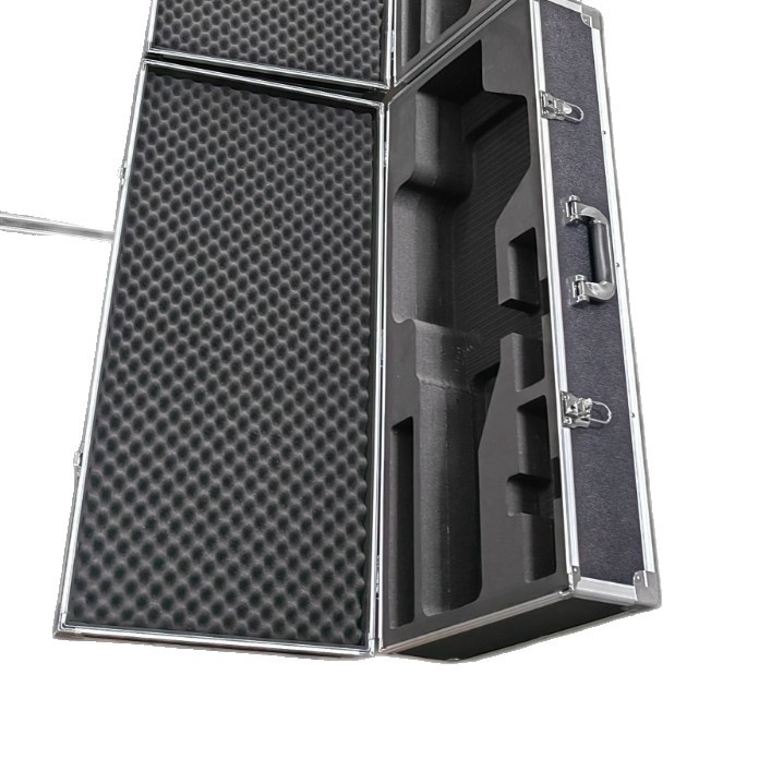 Letni kovčeg od aluminijske legure za opremu i instrumente — horizontalni dizajn, čvrst, Shenghua