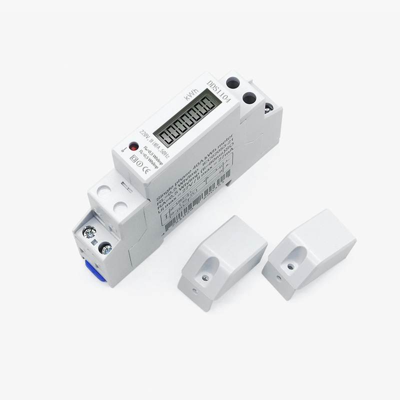 TY DDS1104 1P μονοφασικός ψηφιακός μετρητής ενέργειας, 220V, υψηλή ακρίβεια, οικιακή χρήση