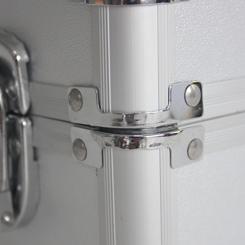 Cutie pentru instrumente din aliaj de aluminiu cu inserție EVA, capacitate de încărcare 20 kg, placă de înaltă densitate, cutie portabilă