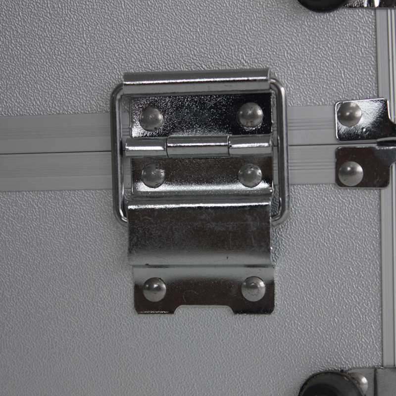 Cutie pentru instrumente din aliaj de aluminiu cu inserție EVA, capacitate de încărcare 20 kg, placă de înaltă densitate, cutie portabilă