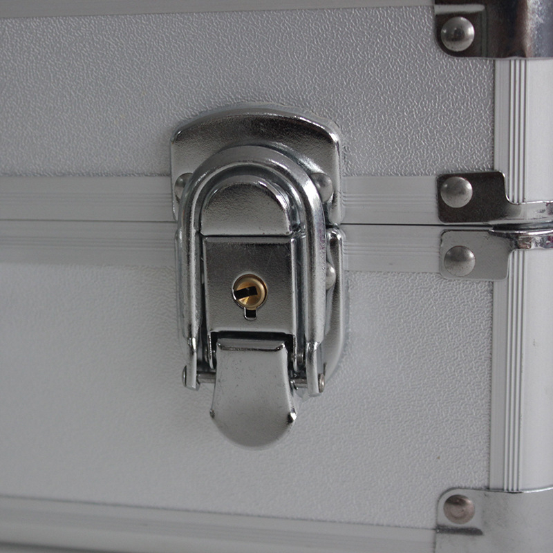 Cutie pentru instrumente din aliaj de aluminiu cu inserție EVA, capacitate de încărcare 20 kg, placă de înaltă densitate, cutie portabilă