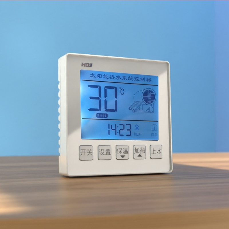 86-typu solárny regulátor pre bojler s LCD displejom, skrytá montáž