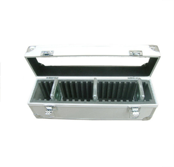 Kártyák tárolására szolgáló szerszámtartó doboz, KP modell, teherbírás 20 kg, alumínium keret, MDF lemez