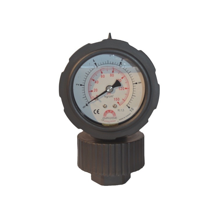 PP membranski tlakmjer otporan na udarce za PCB opremu, spoj s vertikalnim držačem, raspon 0.2, točnost klase 2.5