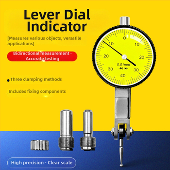Mechanický dial indikátor 0-10 mm, ukazovacia verzia, presnosť 0,01 mm