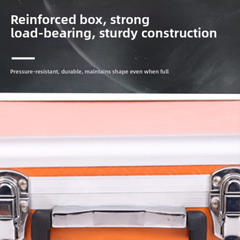 Aluminijska kutija za instrumente, prijenosna, čvrsta kutija s prilagodljivim kapacitetom