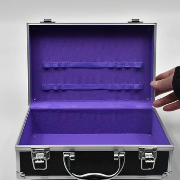 Alumíniumötvözetű szerszámdoboz, bővíthető, multifunkcionális tároló nagy kapacitással