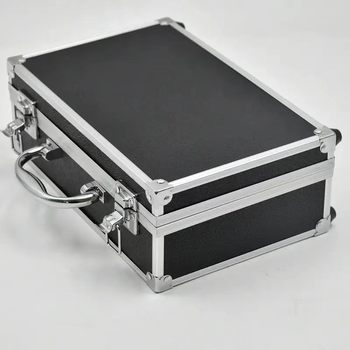 Alumíniumötvözetű szerszámdoboz, bővíthető, multifunkcionális tároló nagy kapacitással