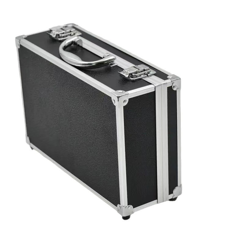 Alumíniumötvözetű szerszámdoboz, bővíthető, multifunkcionális tároló nagy kapacitással