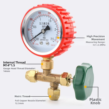 Zhuoke CT-466 dijafragmatski manometar za klima uređaje i hlađenje