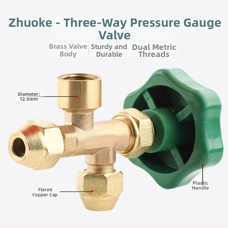 Zhuoke CT-466 dijafragmatski manometar za klima uređaje i hlađenje