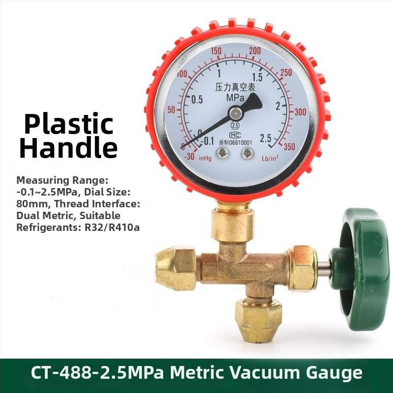 Zhuoke CT-466 dijafragmatski manometar za klima uređaje i hlađenje