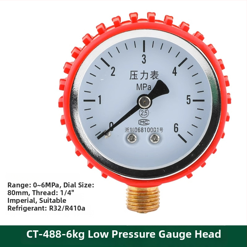 Zhuoke CT-466 dijafragmatski manometar za klima uređaje i hlađenje