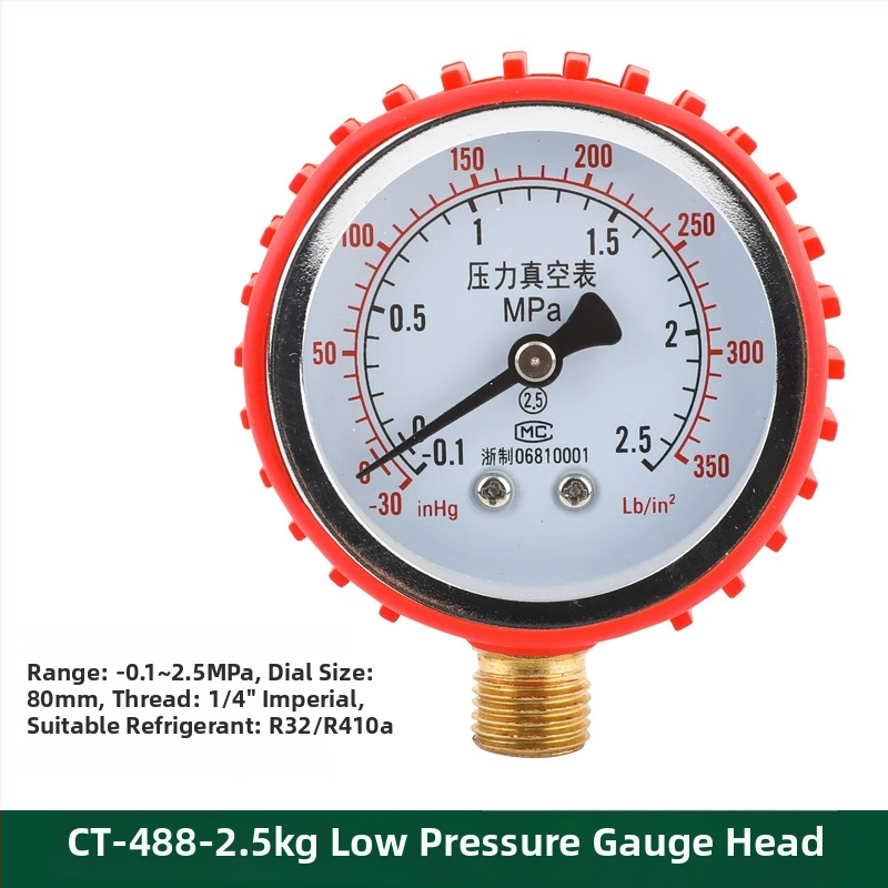 Zhuoke CT-466 dijafragmatski manometar za klima uređaje i hlađenje