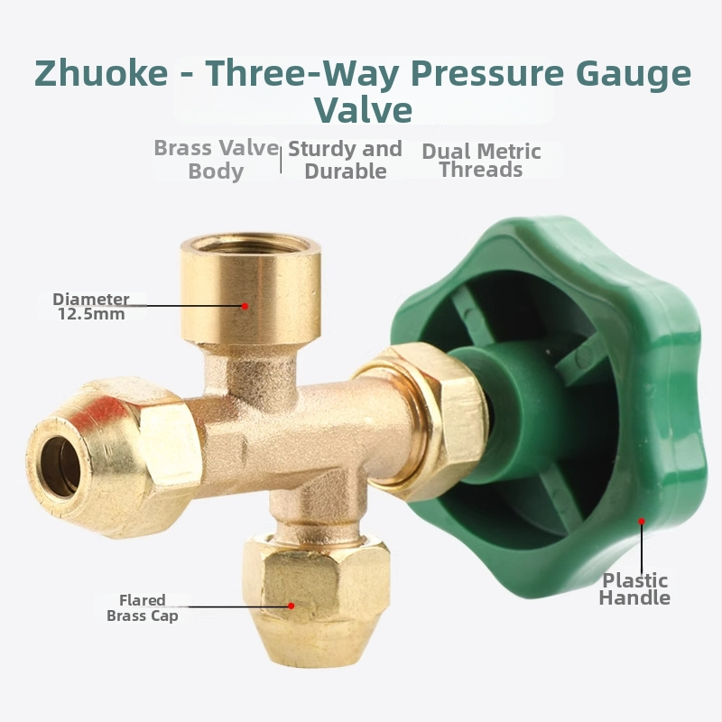Zhuoke CT-466 dijafragmatski manometar za klima uređaje i hlađenje