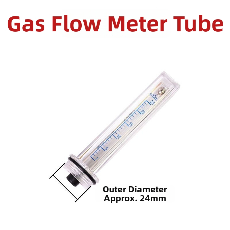 CO2 prúdomer zostava — prúdomer pre oxid uhličitý, rozsah merania 5, dizajn s trubkou