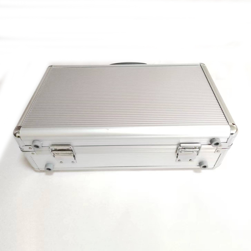 Kutija od aluminijske legure za alate i instrumente, prenosna, prilagodljiva, komplet