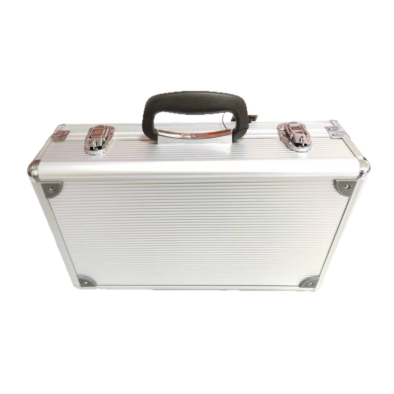Kutija od aluminijske legure za alate i instrumente, prenosna, prilagodljiva, komplet
