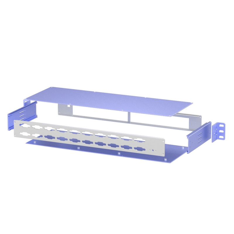 GPU serverska kućišta od aluminijske legure, EMI zaštita, AI edge računalni omotač, horizontalni dizajn, prilagodljiva obrada